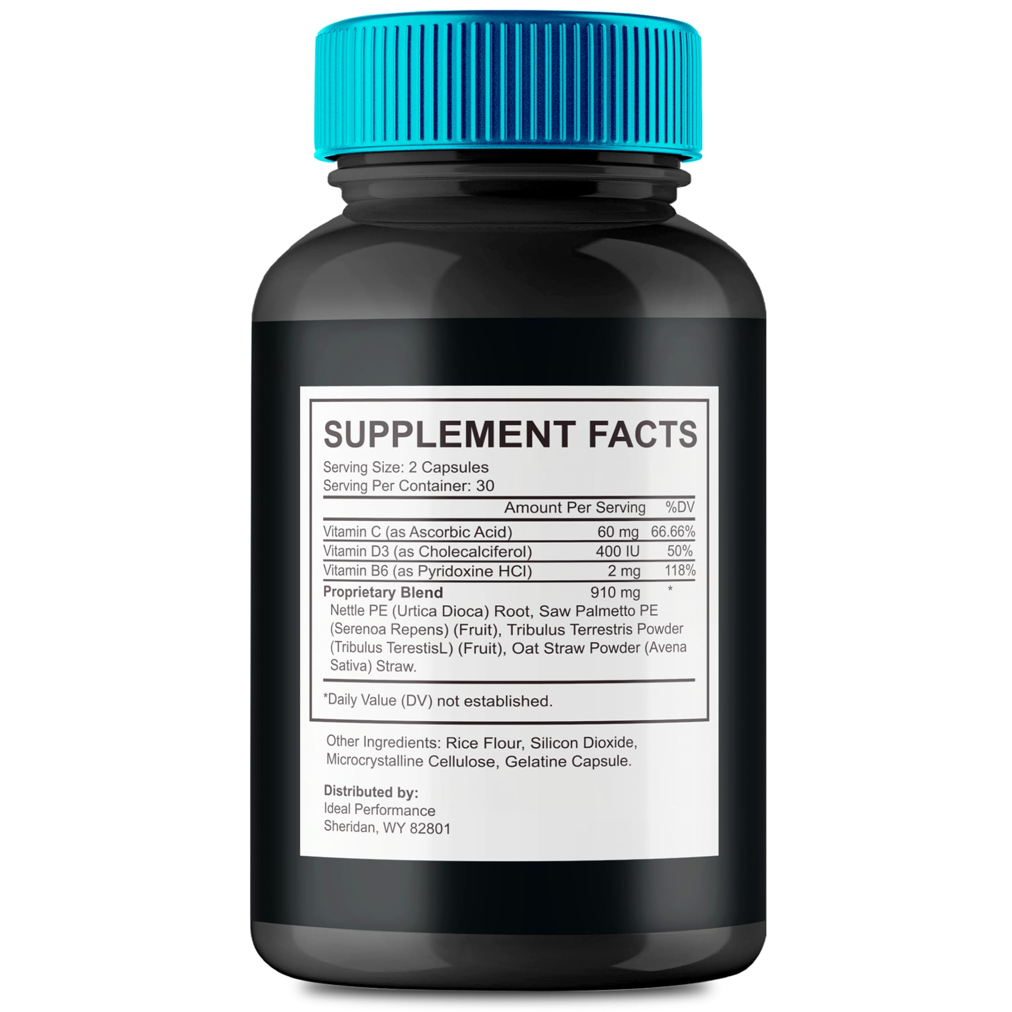 IDEAL PERFORMANCE Performer 8 pills close-up highlighting capsule texture for reliable daily energy