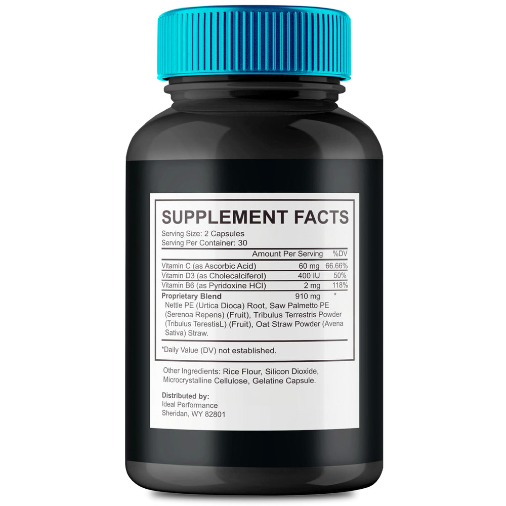 IDEAL PERFORMANCE Performer 8 pills close-up highlighting capsule texture for reliable daily energy