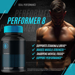 IDEAL PERFORMANCE Performer 8 pills dispensed for a simple daily routine