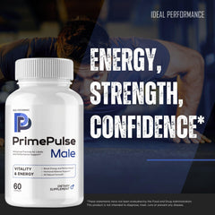 IDEAL PERFORMANCE Prime Pulse capsules close-up reveal smooth, swallow-friendly texture.