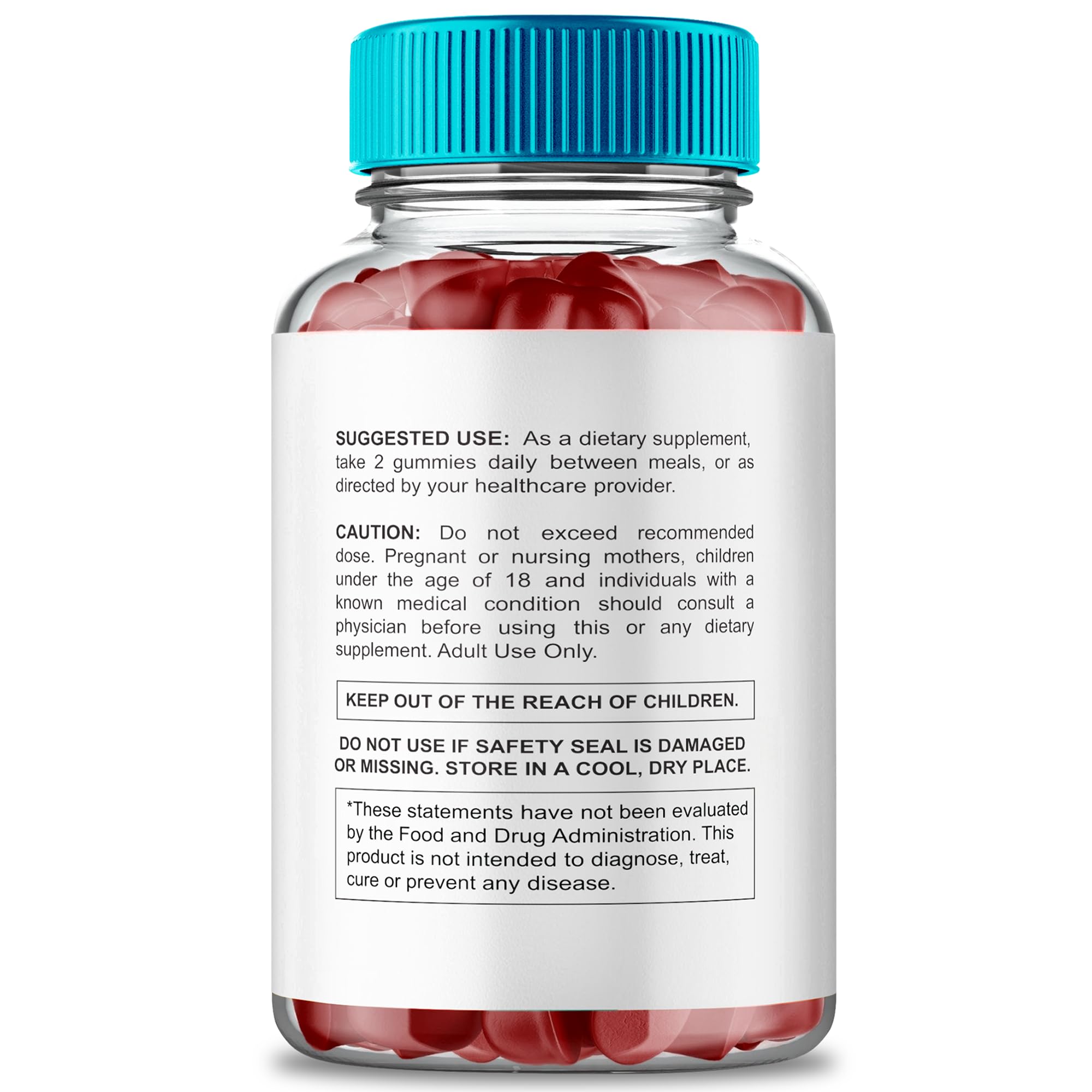 IDEAL PERFORMANCE Primo TRT Gummies closeup reveals chewy texture and natural ingredients.