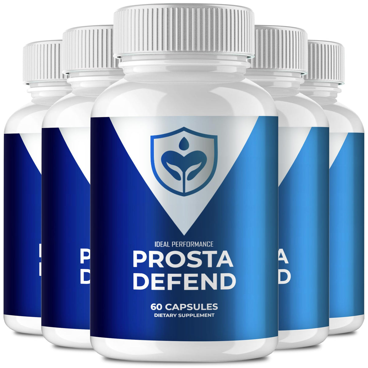 IDEAL PERFORMANCE Prosta Defend bottle front view for daily urinary support.
