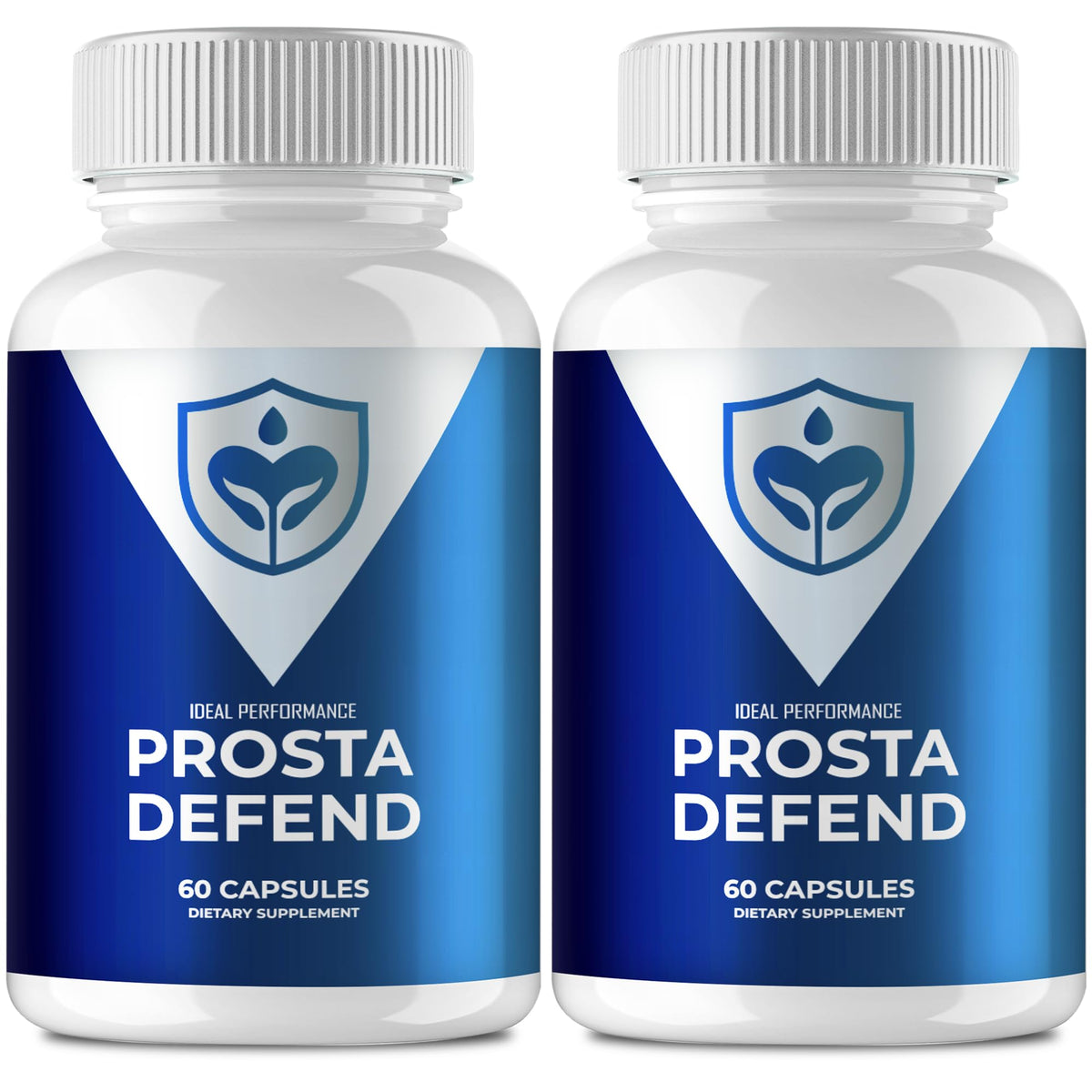 IDEAL PERFORMANCE Prosta Defend capsules bottle front for daily bladder support.