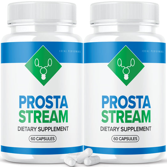 IDEAL PERFORMANCE Prosta Stream bottle with capsules for daily prostate support