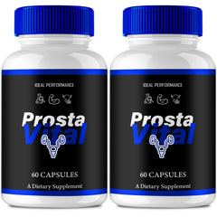 IDEAL PERFORMANCE ProstaVital bottle front for daily wellness support.