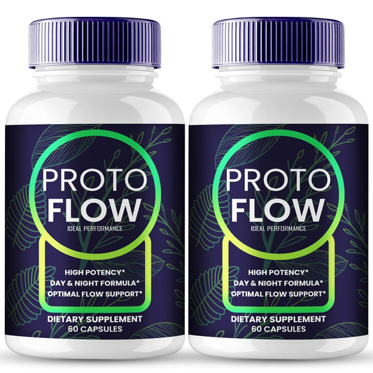 IDEAL PERFORMANCE Proto Flow for Prostate Capsules label indicating daily support