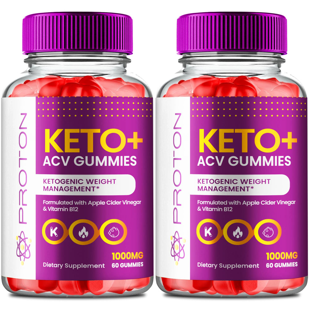 IDEAL PERFORMANCE Proton ACV Gummies bottle front for convenient daily keto routine.