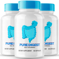 IDEAL PERFORMANCE Pure Capsules liver detox pills bottle close-up for daily wellness support.