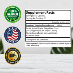 Ideal Performance Reawaken brain boost capsules closeup for memory support