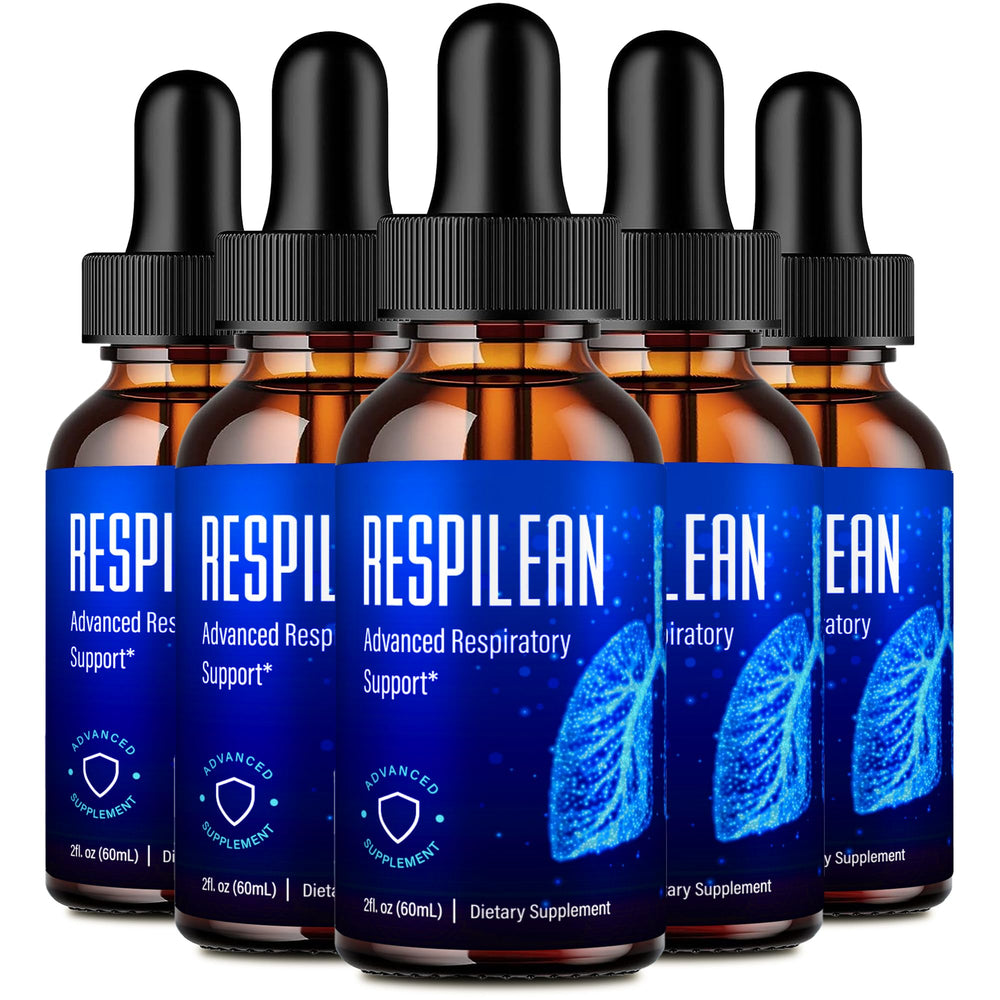 IDEAL PERFORMANCE Respilean Drops bottle-front for daily wellness support.