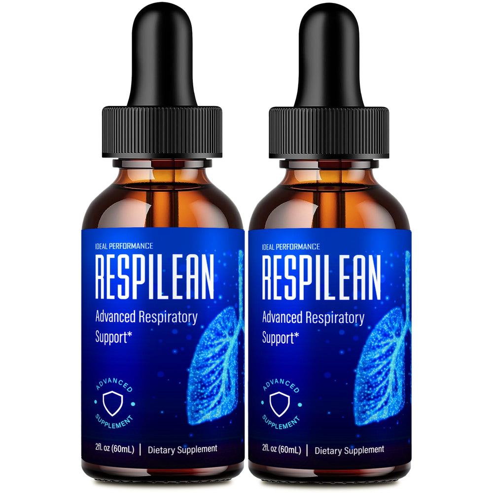 Ideal Performance Respilean Drops bottle for natural wellness support in daily routines.