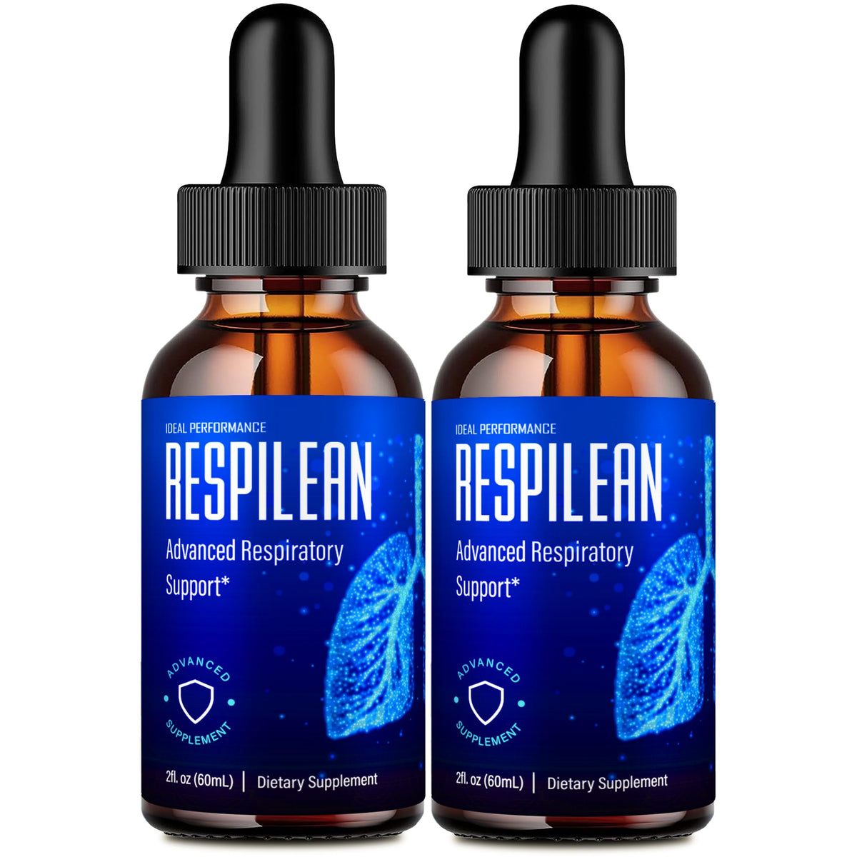 Ideal Performance Respilean Drops bottle for natural wellness support in daily routines.