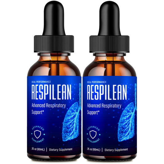Ideal Performance Respilean Drops bottle for natural wellness support in daily routines.