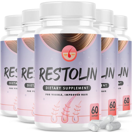 IDEAL PERFORMANCE Restolin bottle for daily hair health support
