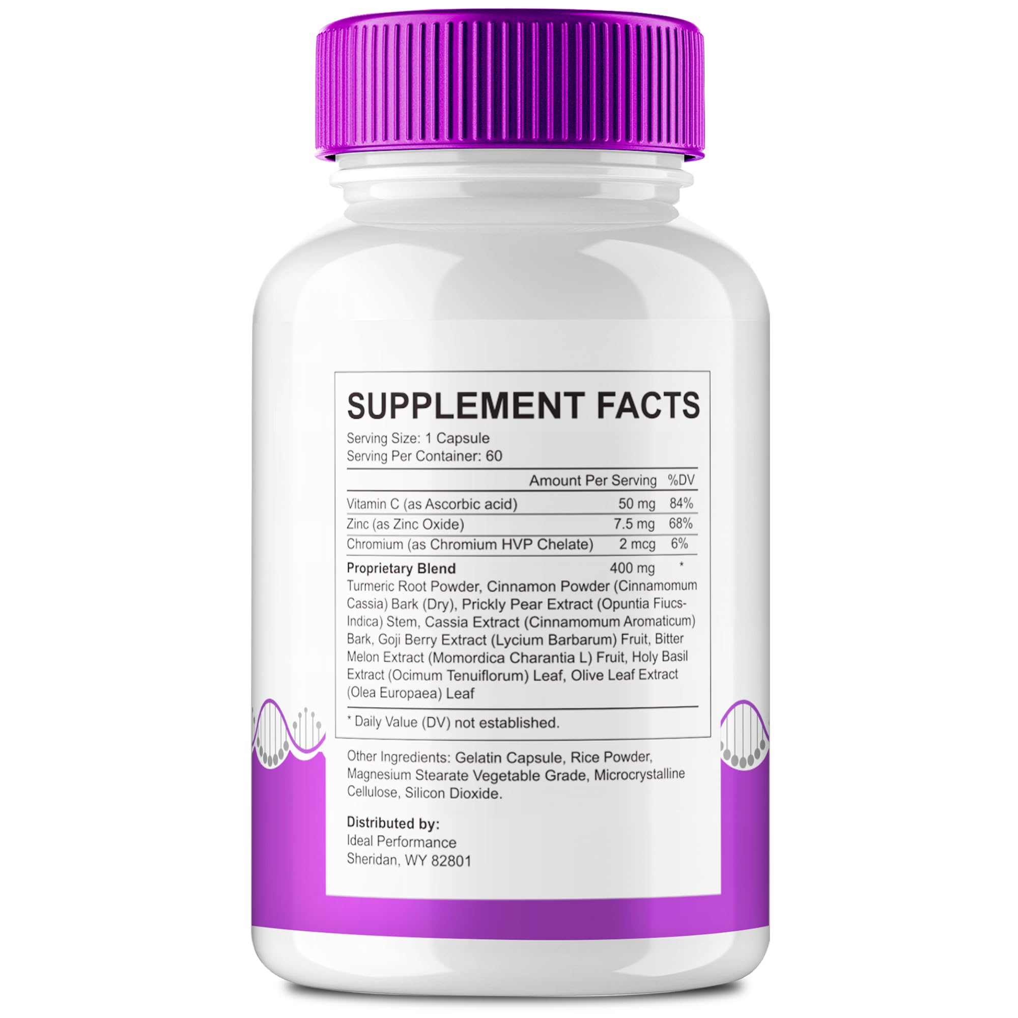 IDEAL PERFORMANCE Ritelyfe capsules inside are easy for daily use.
