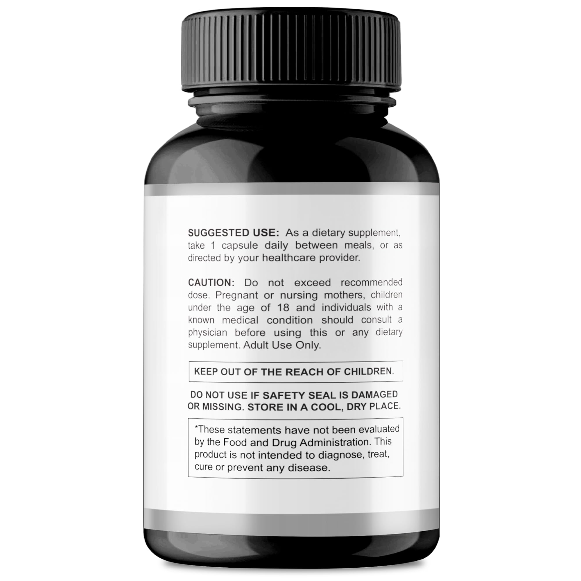 IDEAL PERFORMANCE Sciaticyl label close-up with natural ingredients