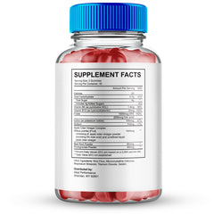 SizeMD+ Gummies bottle closeup highlighting natural ingredients for vitality.