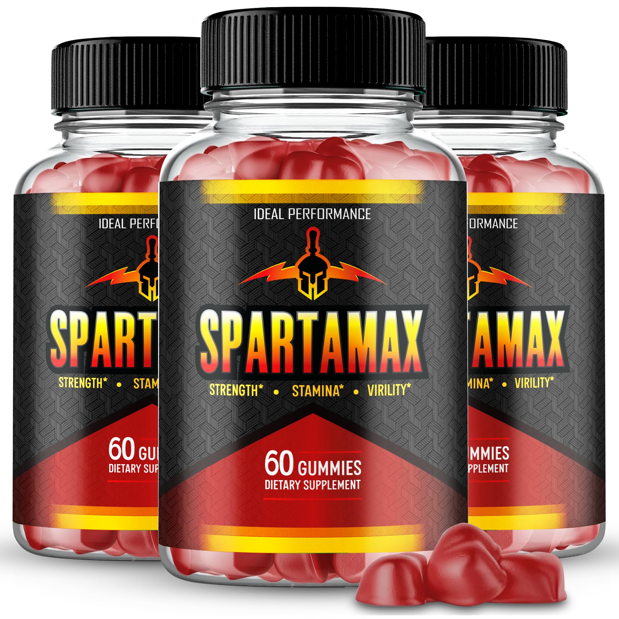 IDEAL PERFORMANCE Spartamax bottle on a counter for daily energy and stamina