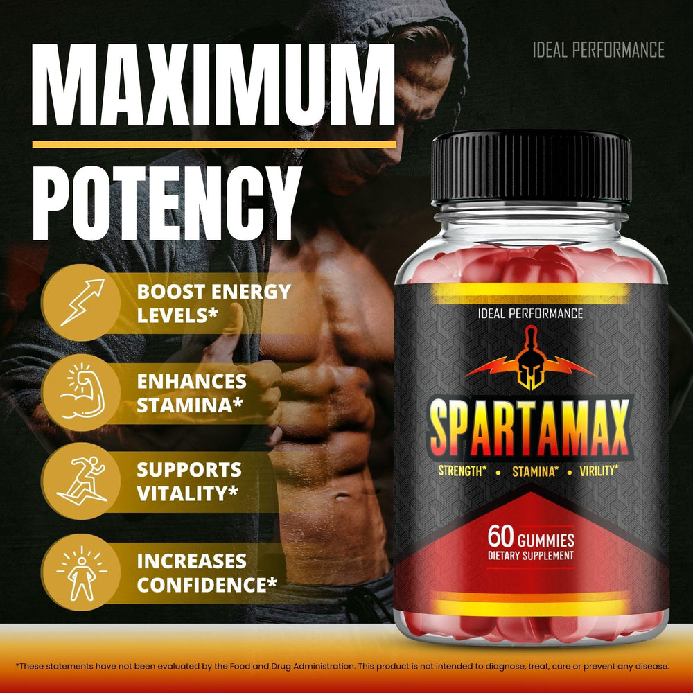 IDEAL PERFORMANCE Spartamax Gummies held in hand during workout prep.