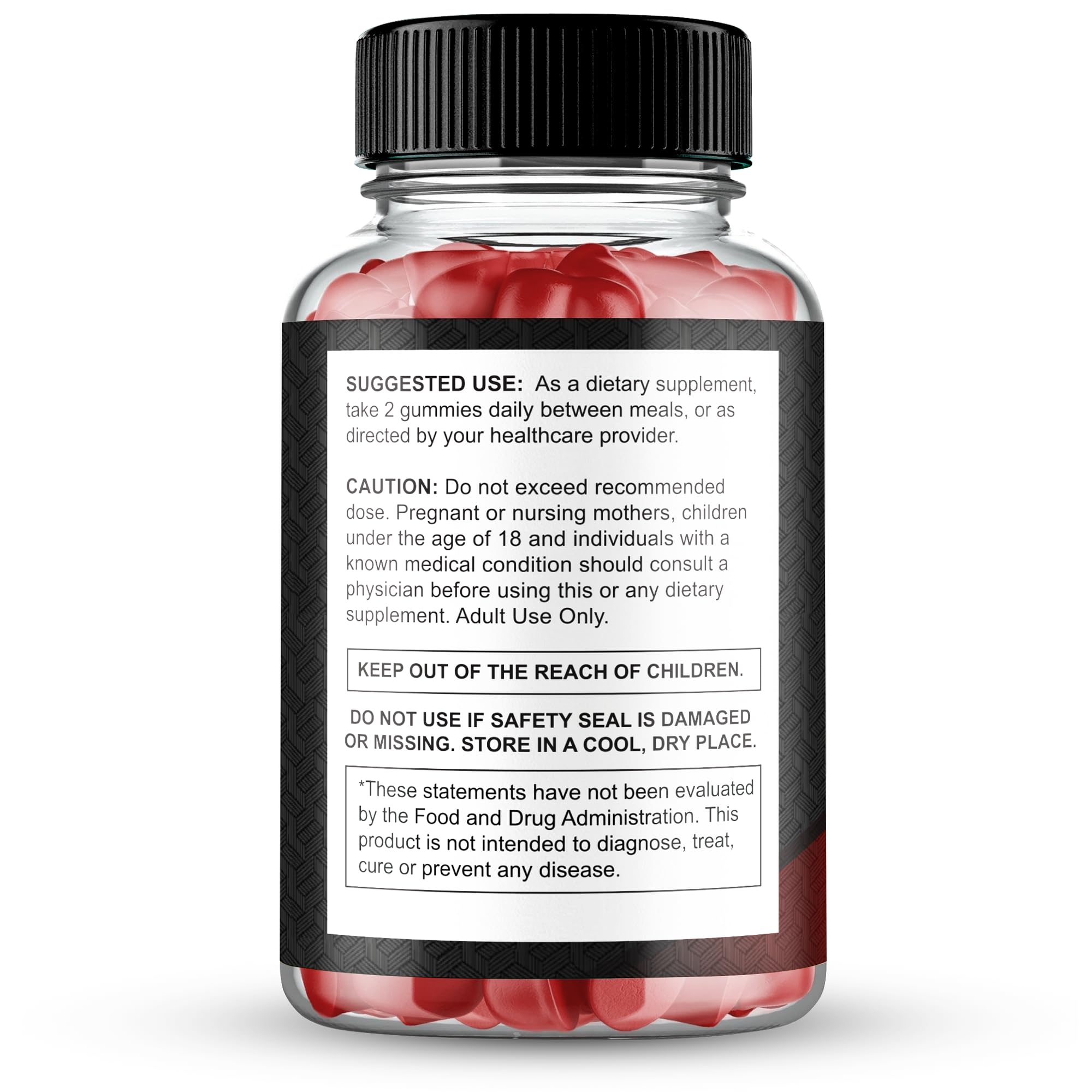 Spartamax label close-up highlighting all-natural formula and ingredients