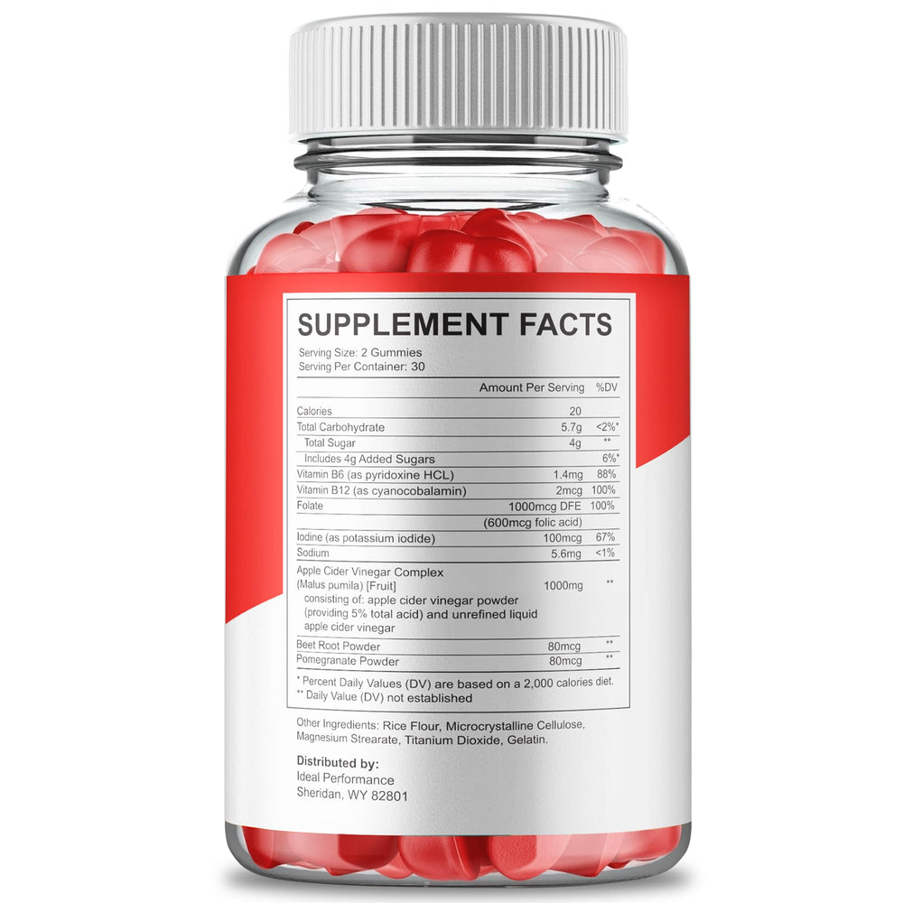 IDEAL PERFORMANCE Sugar Control Gummies 3-pack on display for ongoing use.