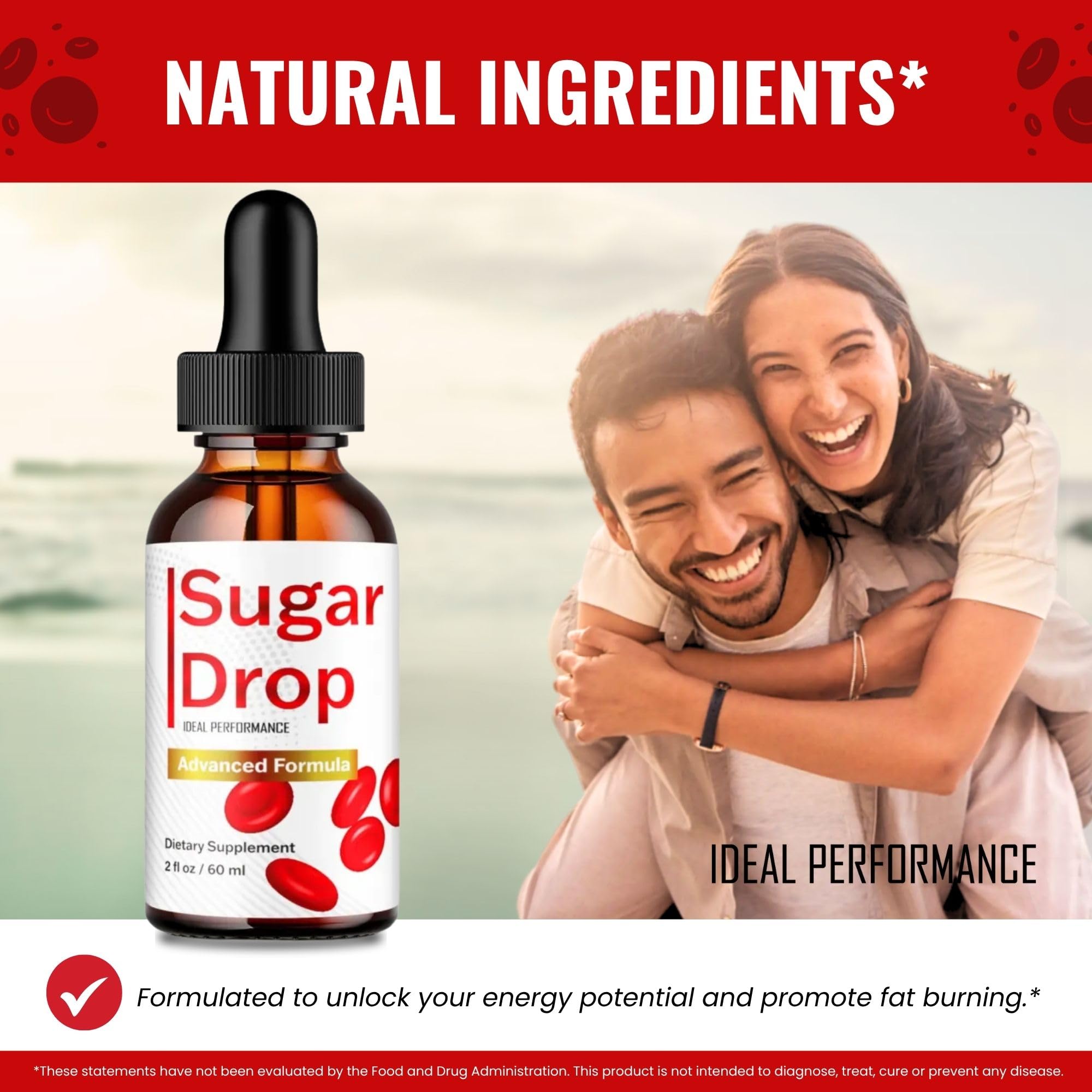 IDEAL PERFORMANCE Sugar Drops packaging on shelf signals premium wellness product