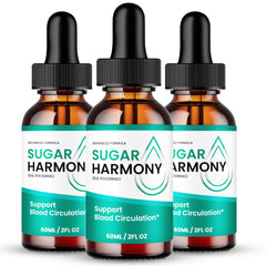 IDEAL PERFORMANCE Sugar Harmony Drops bottle closeup for daily circulation support and easy dosing.