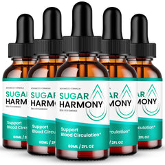IDEAL PERFORMANCE Sugar Harmony Drops bottle highlights natural ingredients for daily balance support.