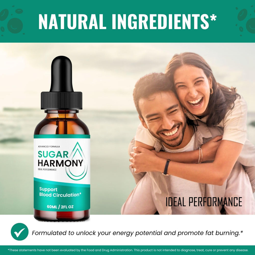 IDEAL PERFORMANCE Sugar Harmony Drops dropper enables precise, simple daily dosing.