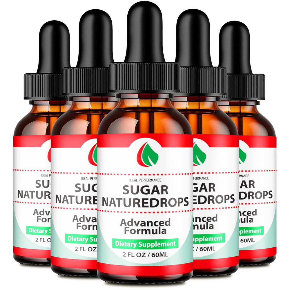 IDEAL PERFORMANCE Sugar Nature Drops bottle front view for daily wellness