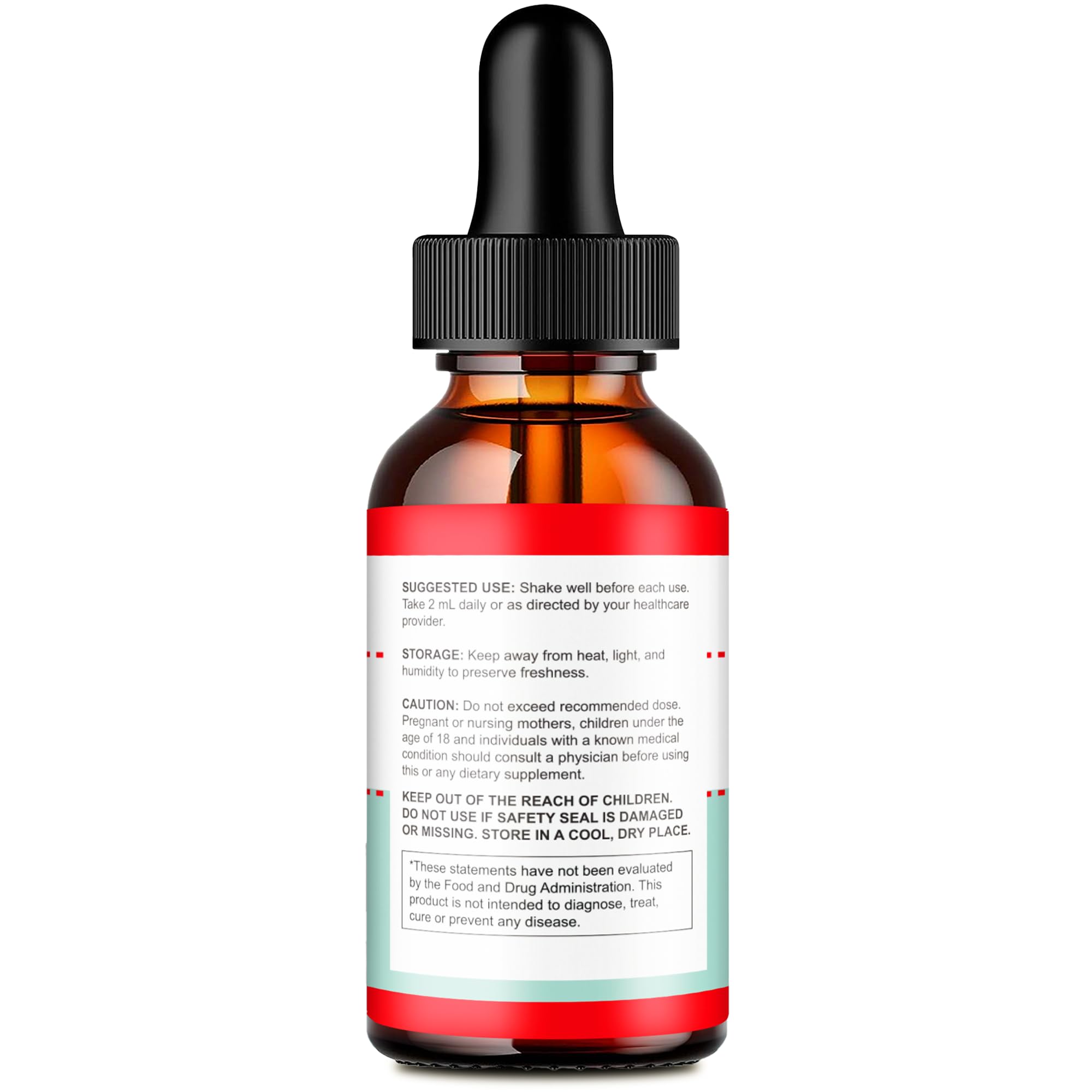 IDEAL PERFORMANCE Sugar Nature Drops label close-up with product details.