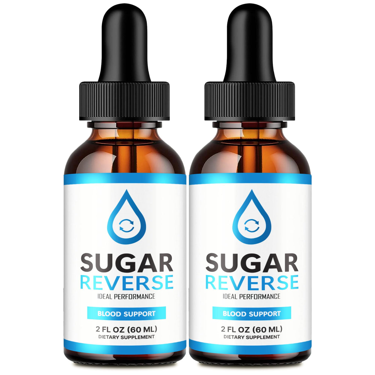 IDEAL PERFORMANCE Sugar Reverse Drops bottle for easy daily supplementation.