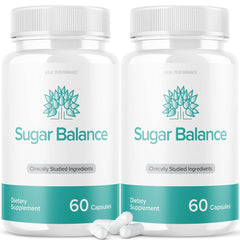IDEAL PERFORMANCE SugarBalance bottle close-up showing the two-pack for daily support.
