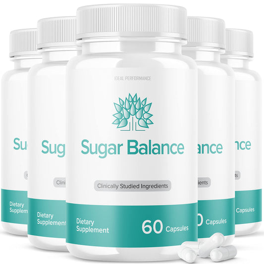 IDEAL PERFORMANCE SugarBalance capsules bottle supports daily balance and steady energy