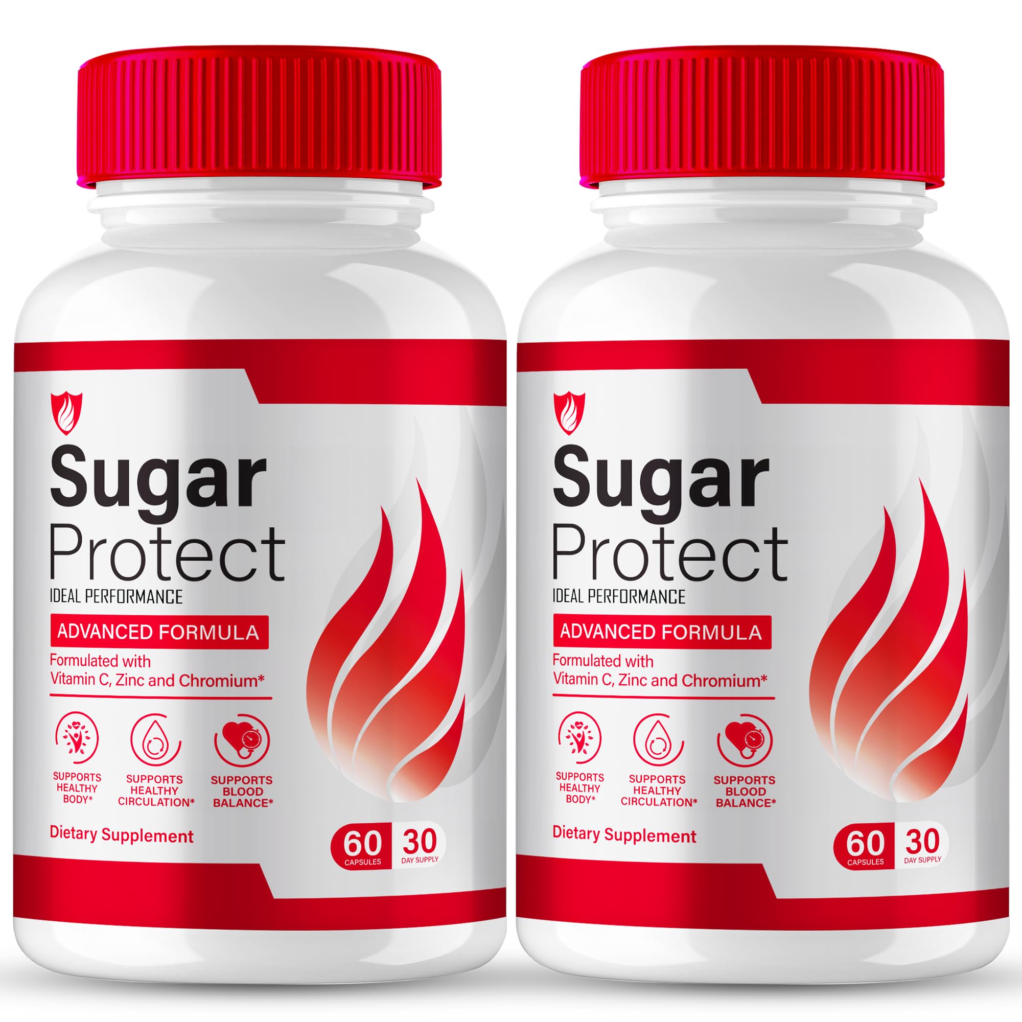 IDEAL PERFORMANCE SugarProtect capsules bottle for daily support.