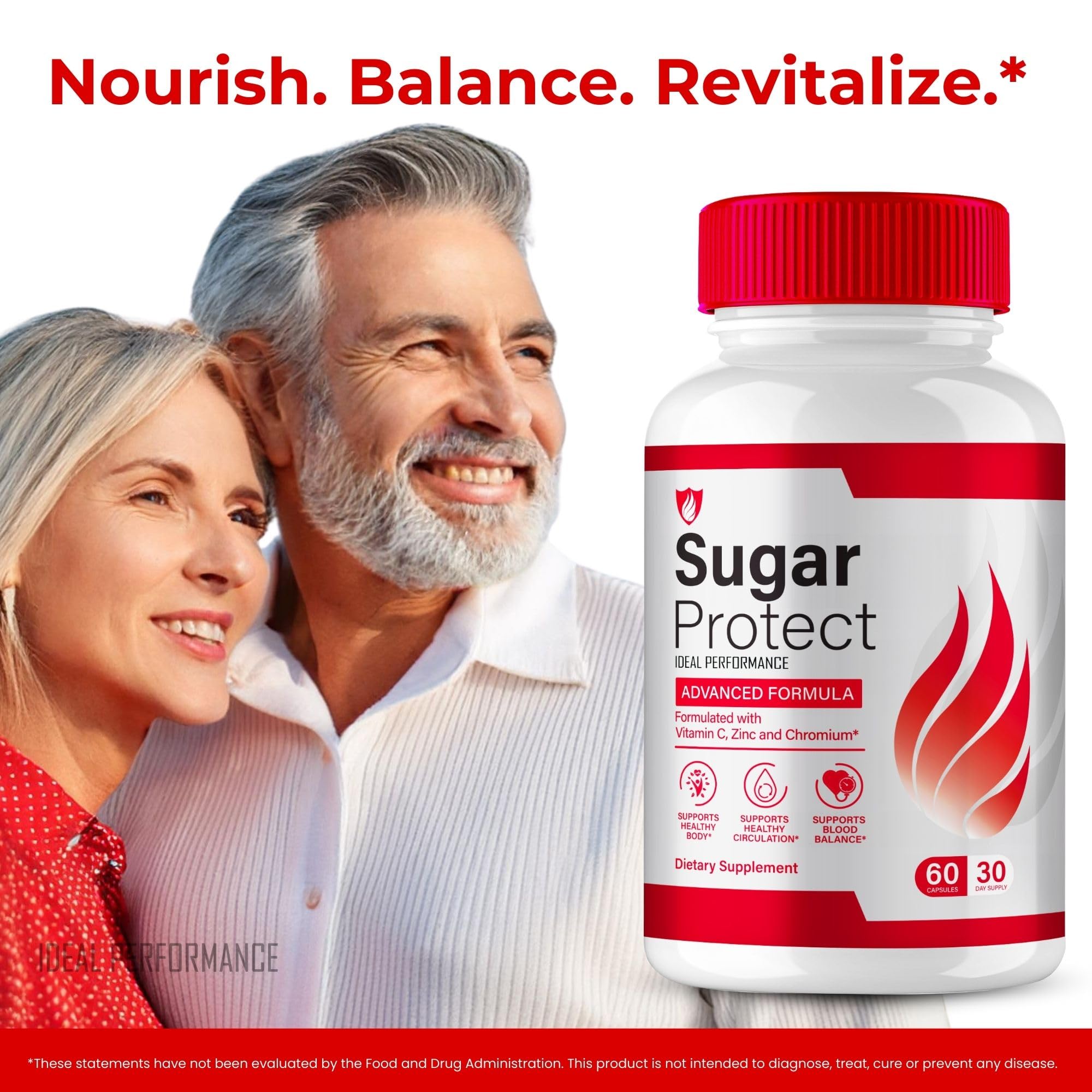 SugarProtect capsules closeup shows compact, easy-to-swallow pills.