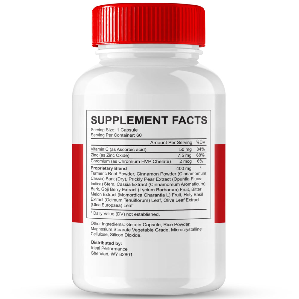 IDEAL PERFORMANCE Super Flow Glyco Optimizer Capsules ideal for workout energy and focus