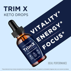 IDEAL PERFORMANCE TrimX Drops 2-pack front view for convenience