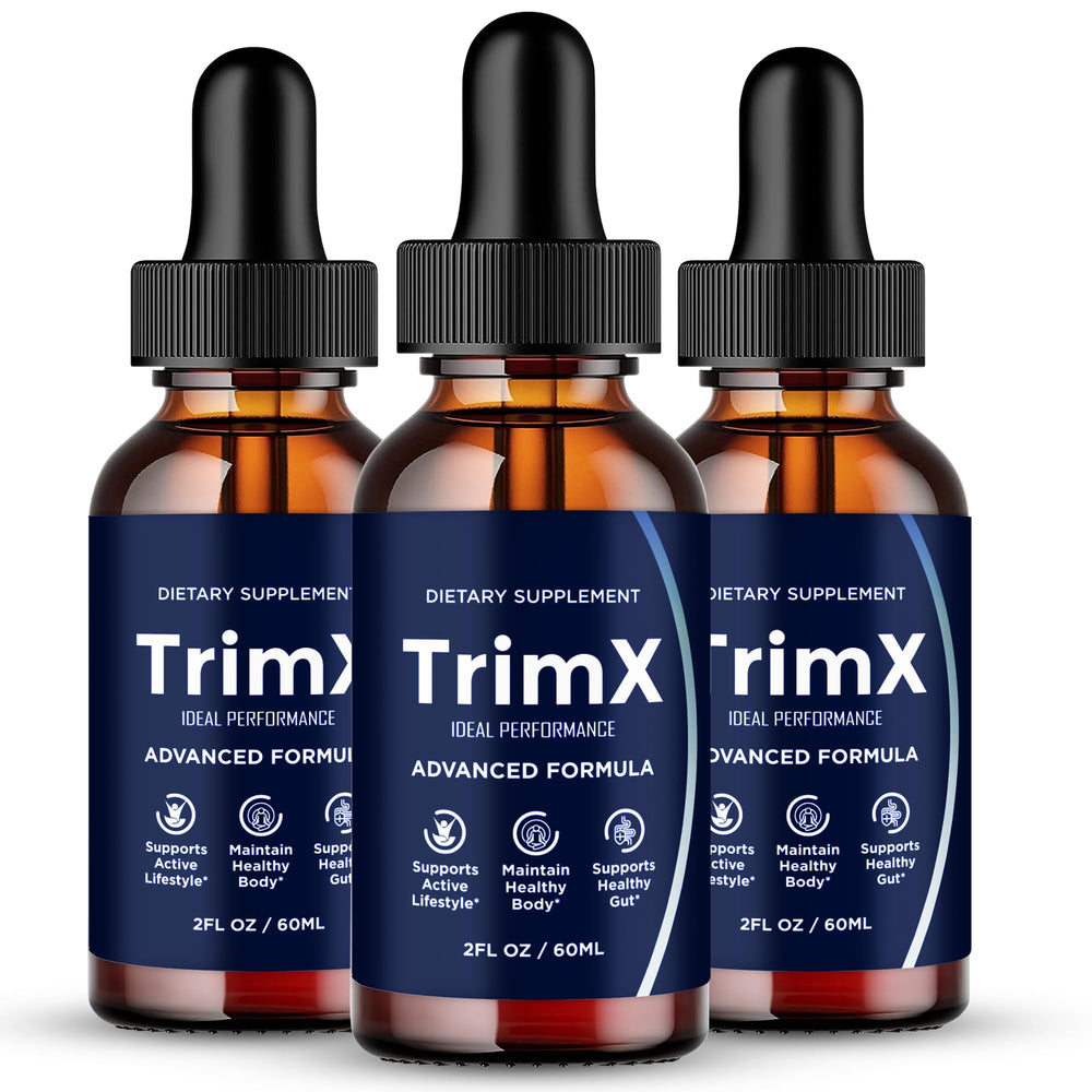 IDEAL PERFORMANCE TrimX Drops bottle for precise on-the-go dosing.