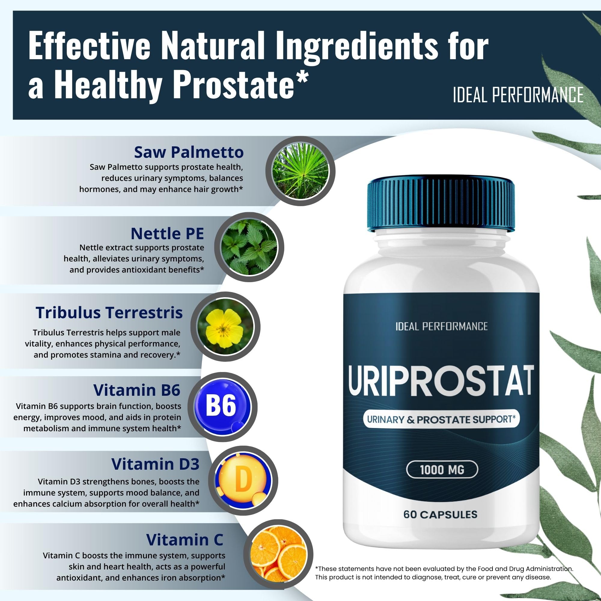 IDEAL PERFORMANCE Uriprostat daily-use scene suggesting easy routine.