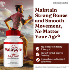 IDEAL PERFORMANCE Valacore capsules being swallowed to illustrate daily ritual