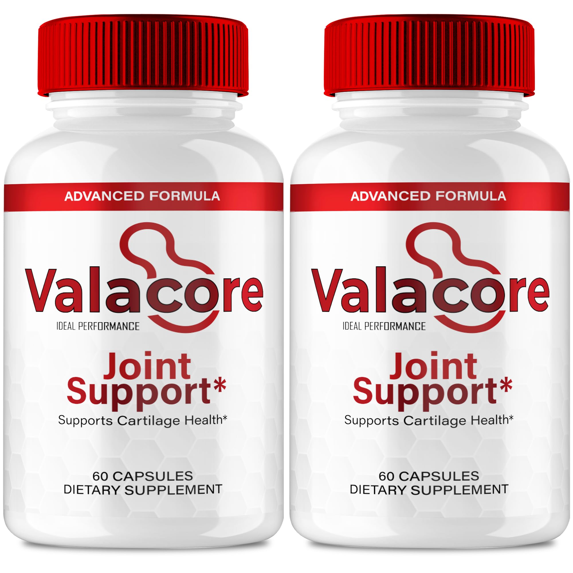 IDEAL PERFORMANCE Valacore pills pack front view highlighting joint support packaging