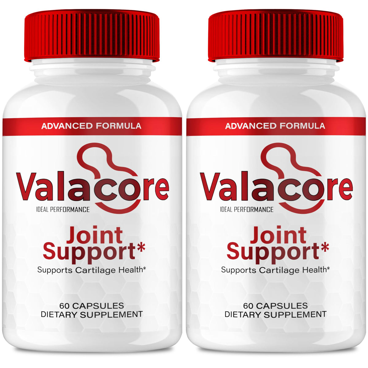 IDEAL PERFORMANCE Valacore pills pack front view highlighting joint support packaging