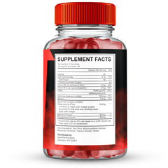 IDEAL PERFORMANCE Vigor Boost Gummies label highlights natural ingredients.