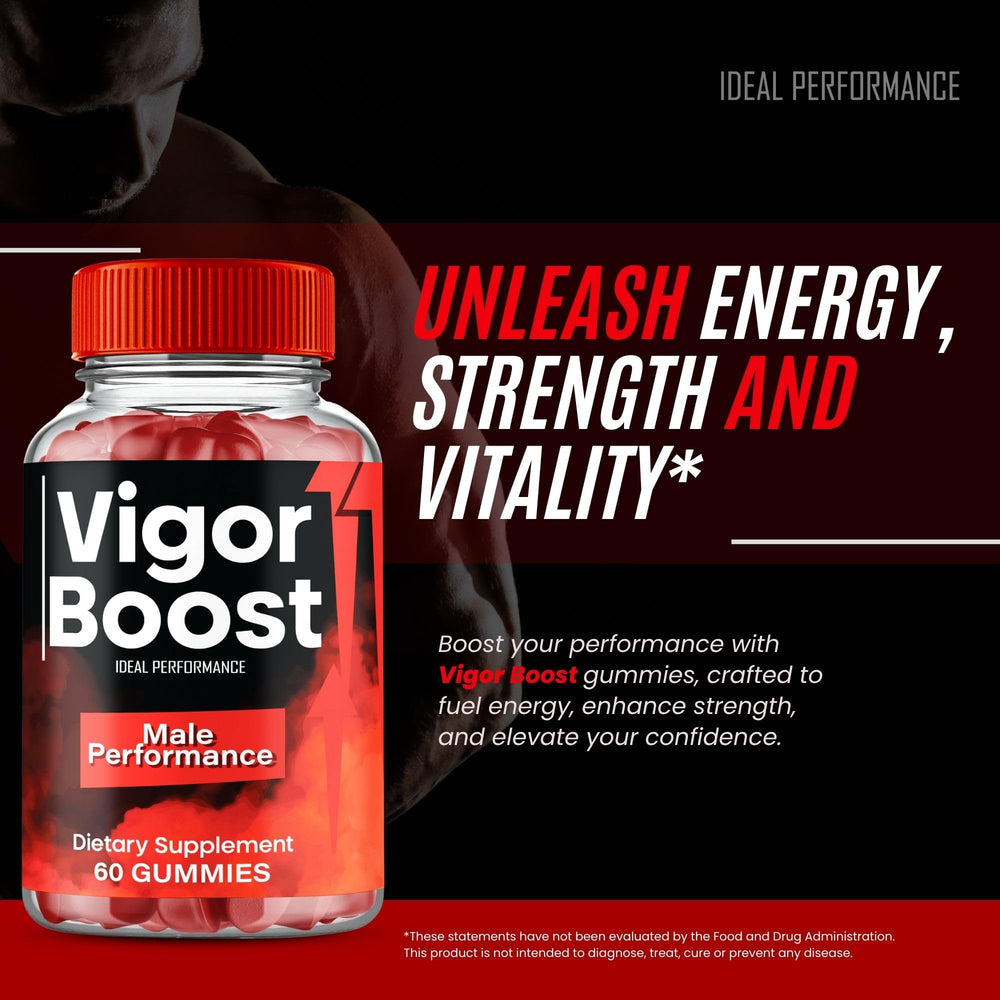 IDEAL PERFORMANCE Vigor Boost serving image next to a morning routine.