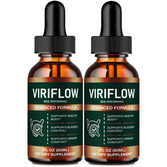 IDEAL PERFORMANCE ViriFlow Drops bottle supports a simple daily wellness routine.