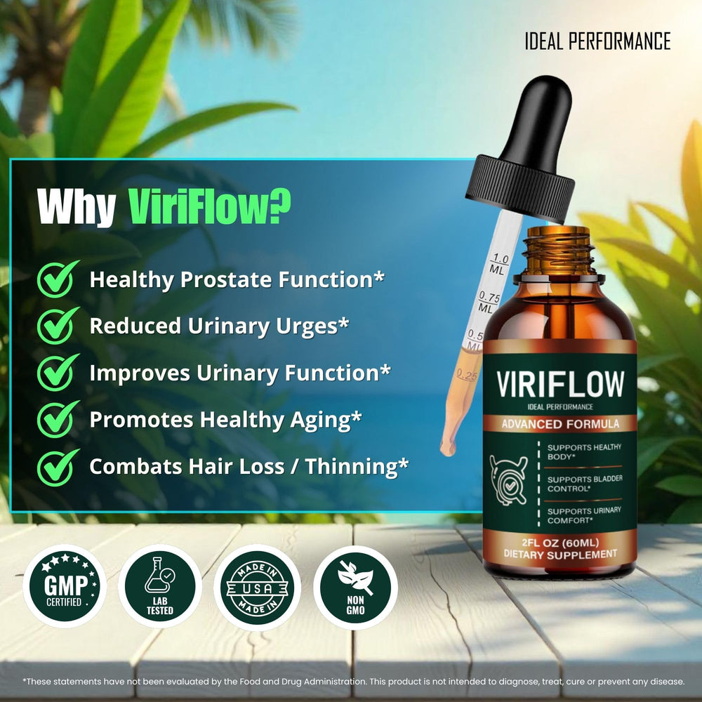 IDEAL PERFORMANCE ViriFlow Drops travel pack enables on-the-go convenience.