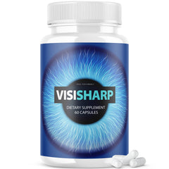 IDEAL PERFORMANCE Visisharp bottle front view for eye health support and daily wellness