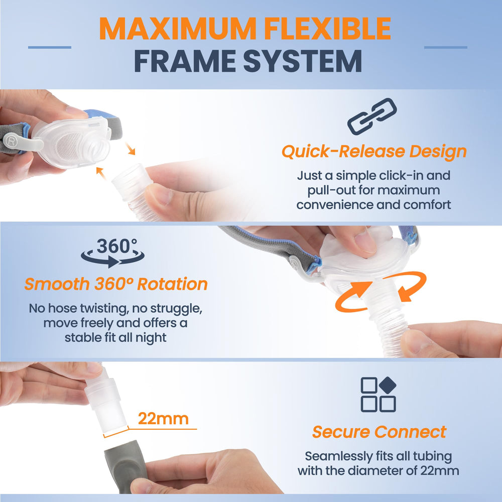 IDEAR P10 easy-clean components simplify nightly maintenance