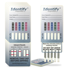 Identify Diagnostics 5-panel dip card pack front view for quick testing